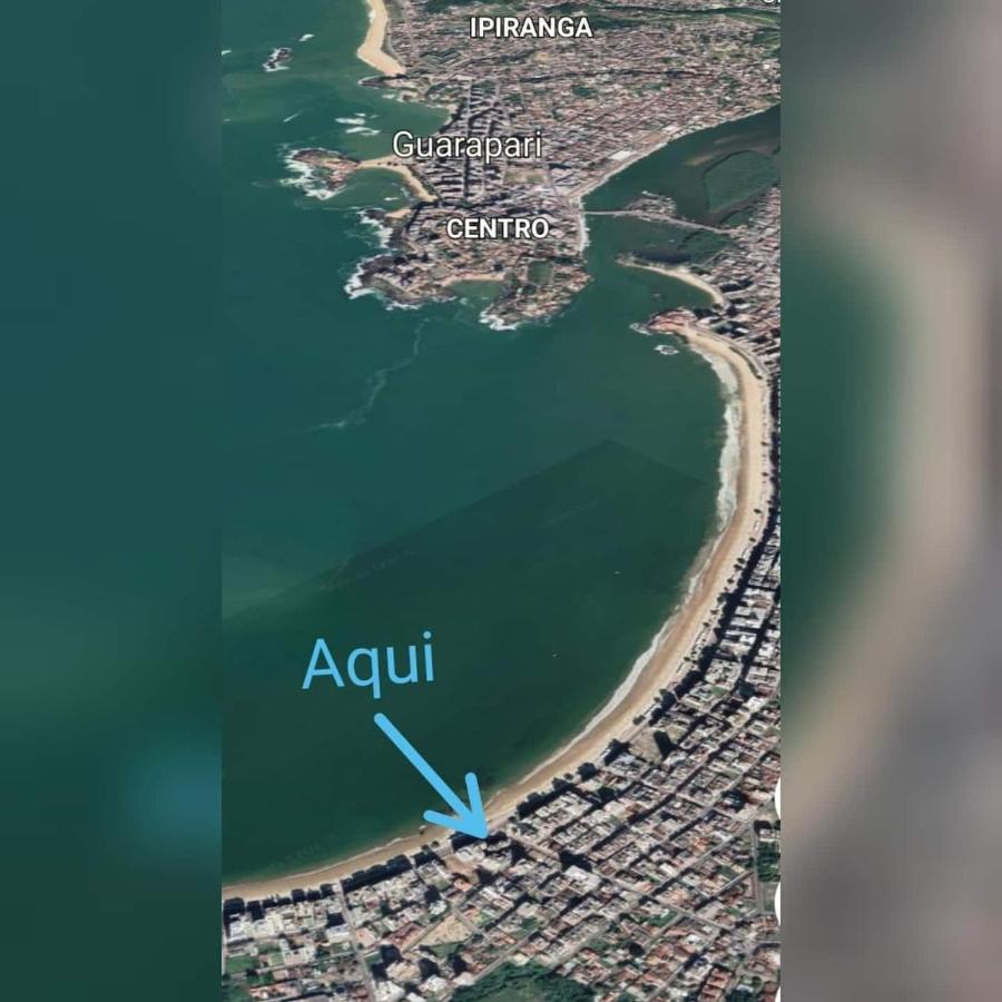 Apt Encantador Praia Do Morro 20 Metros Da Praia. Apartman Guarapari Kültér fotó