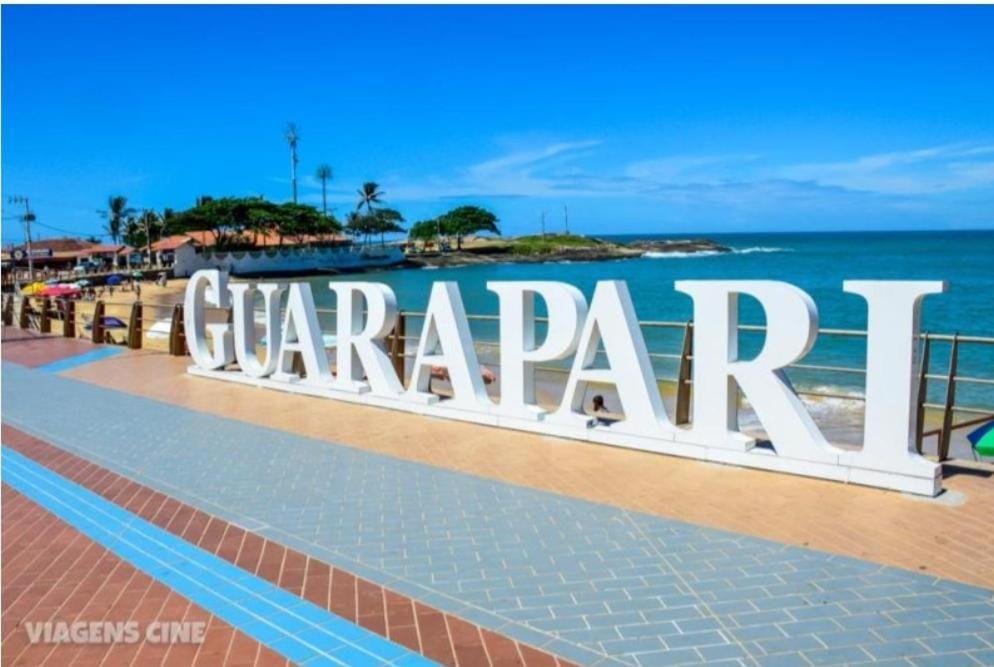Apt Encantador Praia Do Morro 20 Metros Da Praia. Apartman Guarapari Kültér fotó